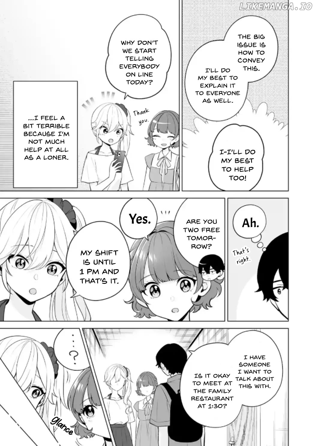 Please Leave Me Alone (For Some Reason, She Wants to Change a Lone Wolf's Helpless High School Life.) Chapter 20 - page 25