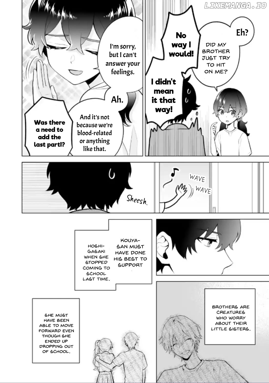 Please Leave Me Alone (For Some Reason, She Wants to Change a Lone Wolf's Helpless High School Life.) Chapter 20 - page 30