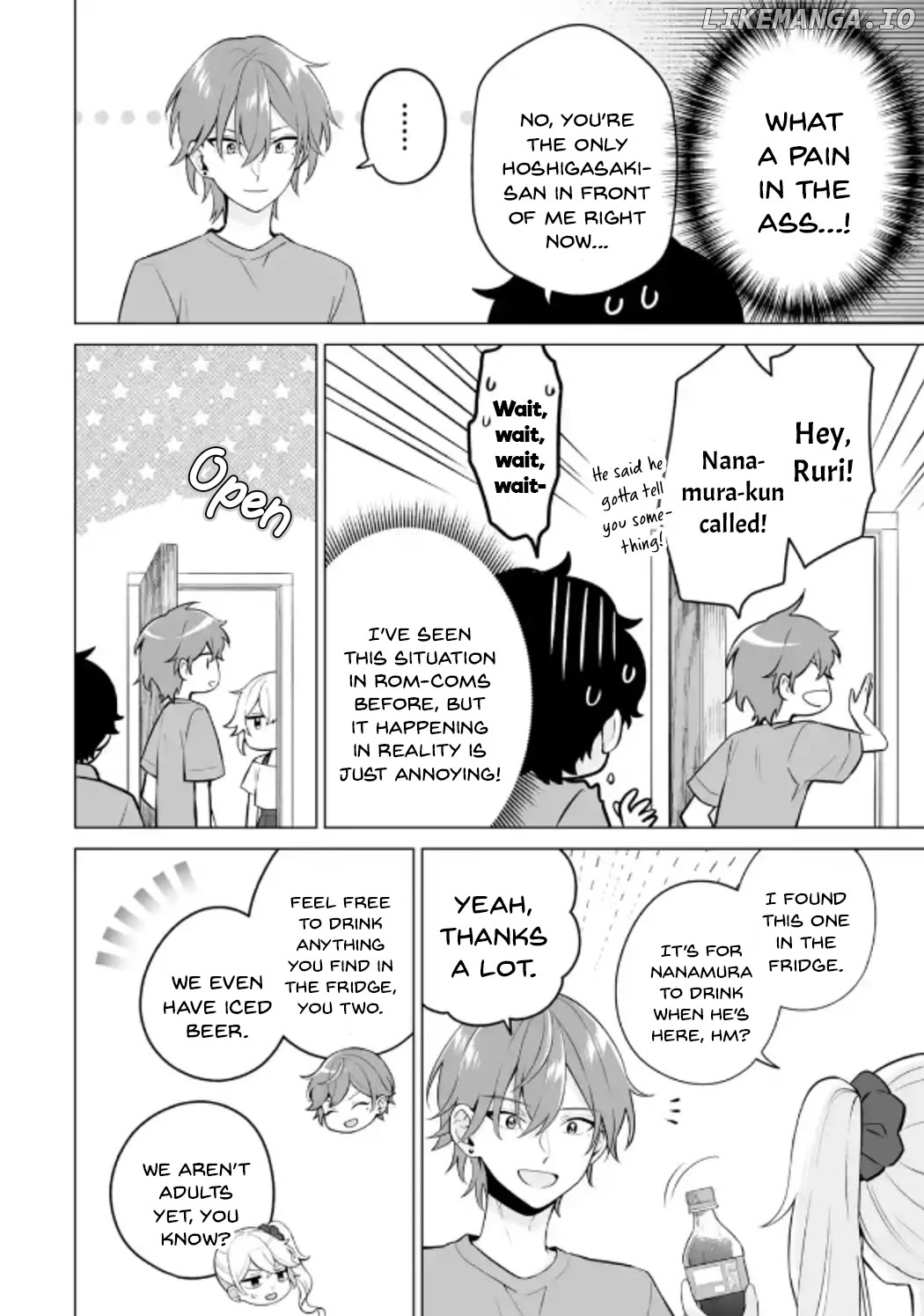 Please Leave Me Alone (For Some Reason, She Wants to Change a Lone Wolf's Helpless High School Life.) Chapter 20 - page 4