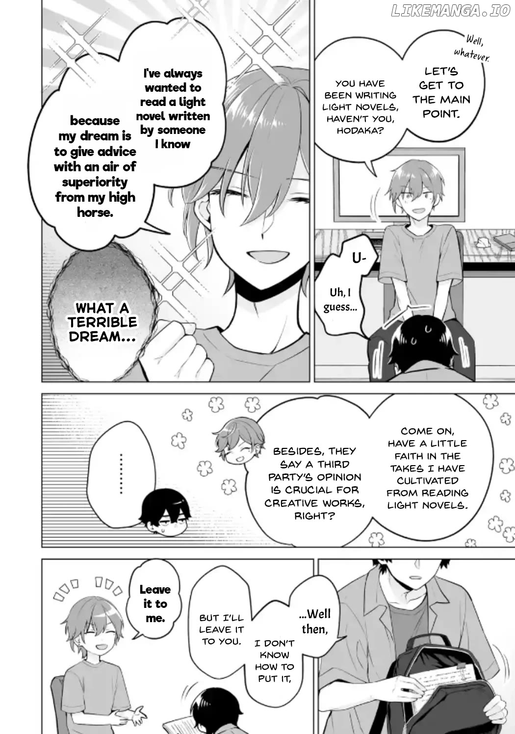 Please Leave Me Alone (For Some Reason, She Wants to Change a Lone Wolf's Helpless High School Life.) Chapter 20 - page 8