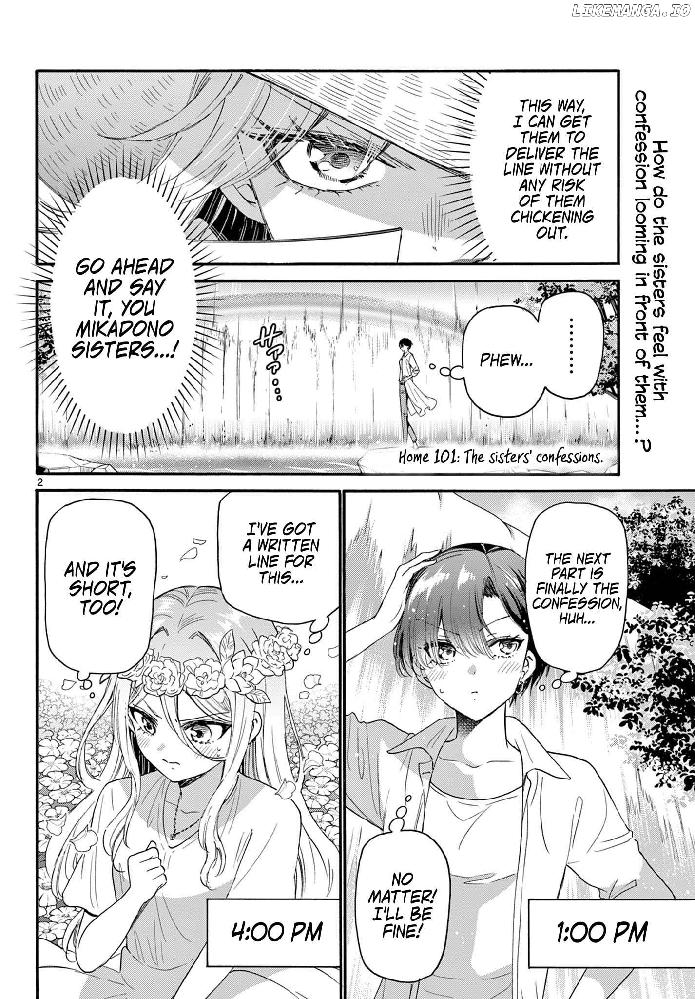 Mikadono Sanshimai Wa Angai, Choroi Chapter 101 - page 2