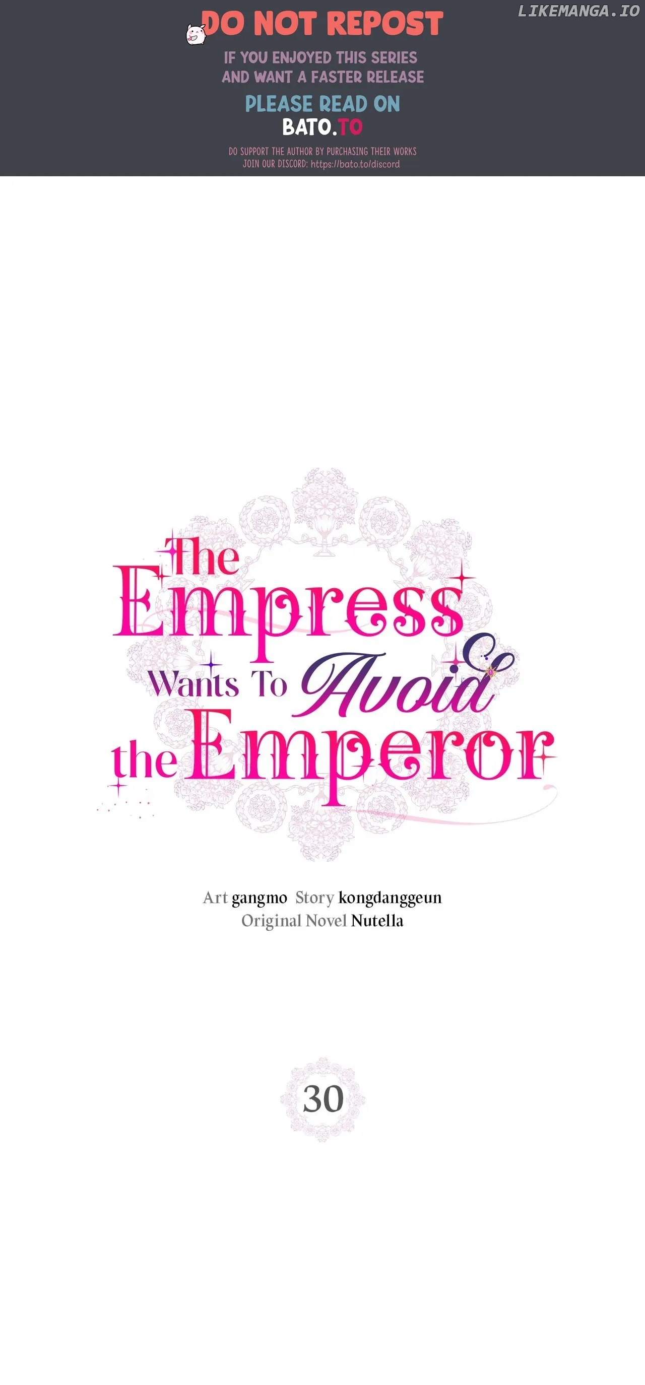The Empress Wants To Avoid the Emperor Chapter 30 - page 1