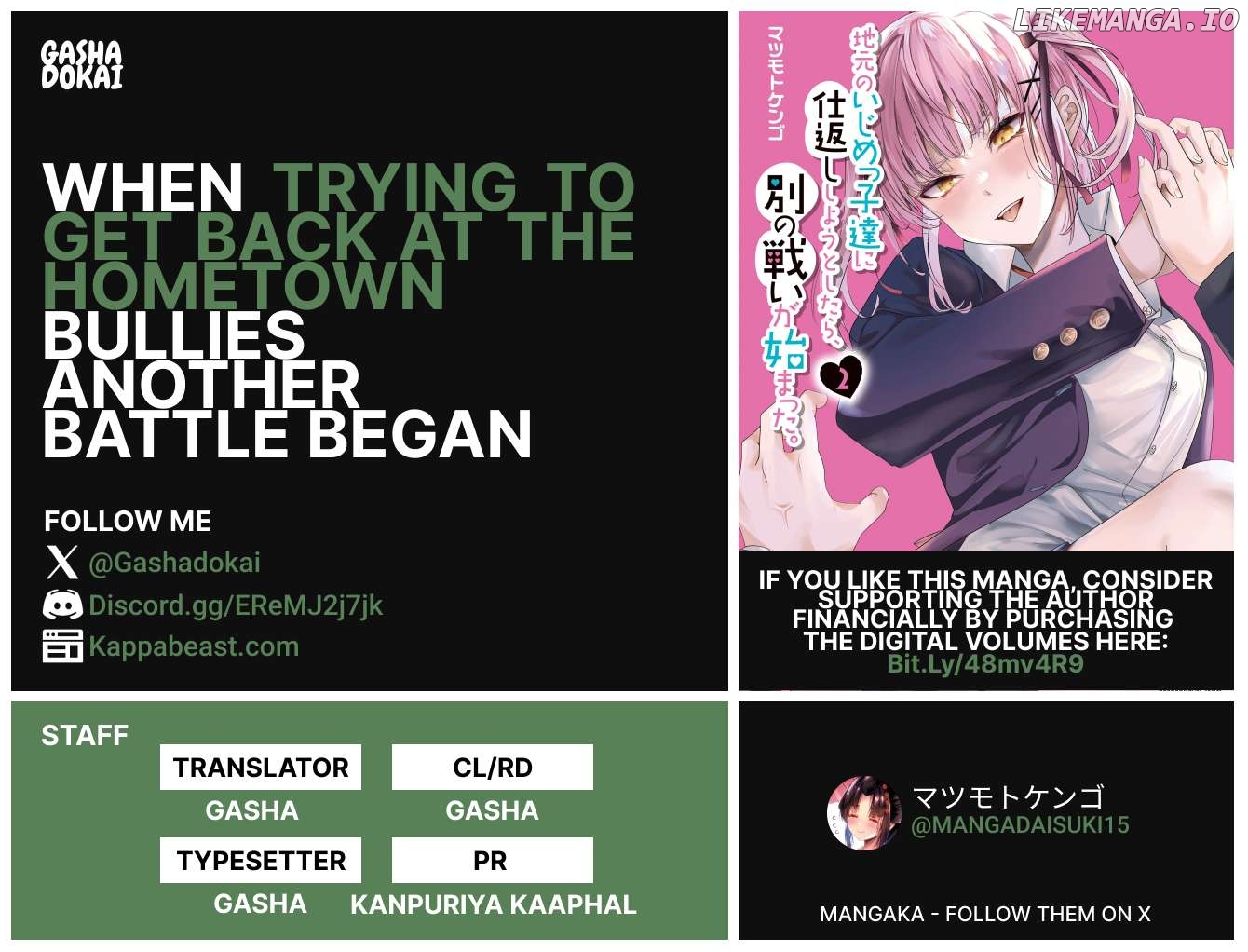 When Trying to Get Back at the Hometown Bullies, Another Battle Began Chapter 30 - page 10