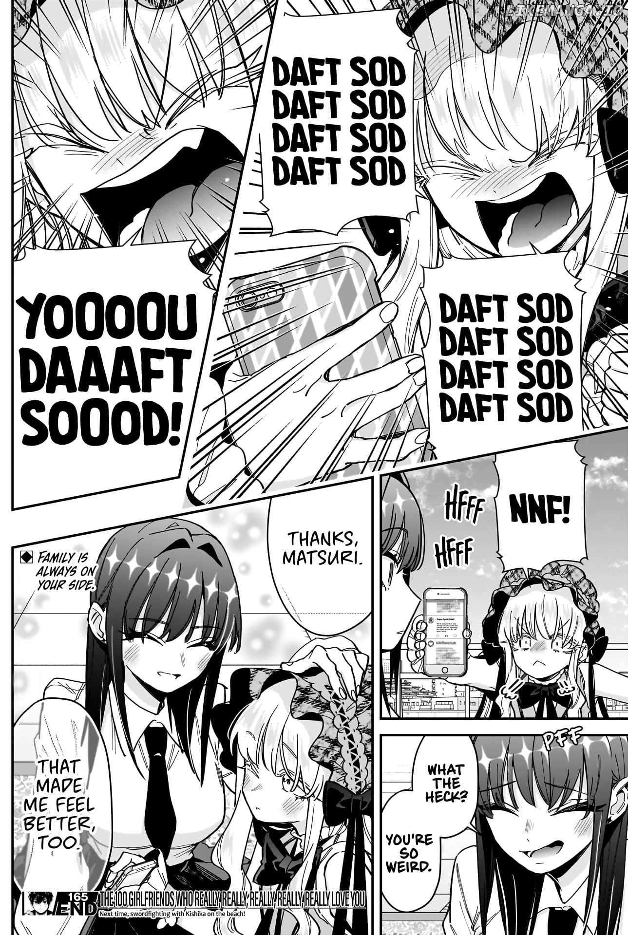 The 100 Girlfriends Who Really, Really, Really, Really, Really Love You Chapter 165 - page 21