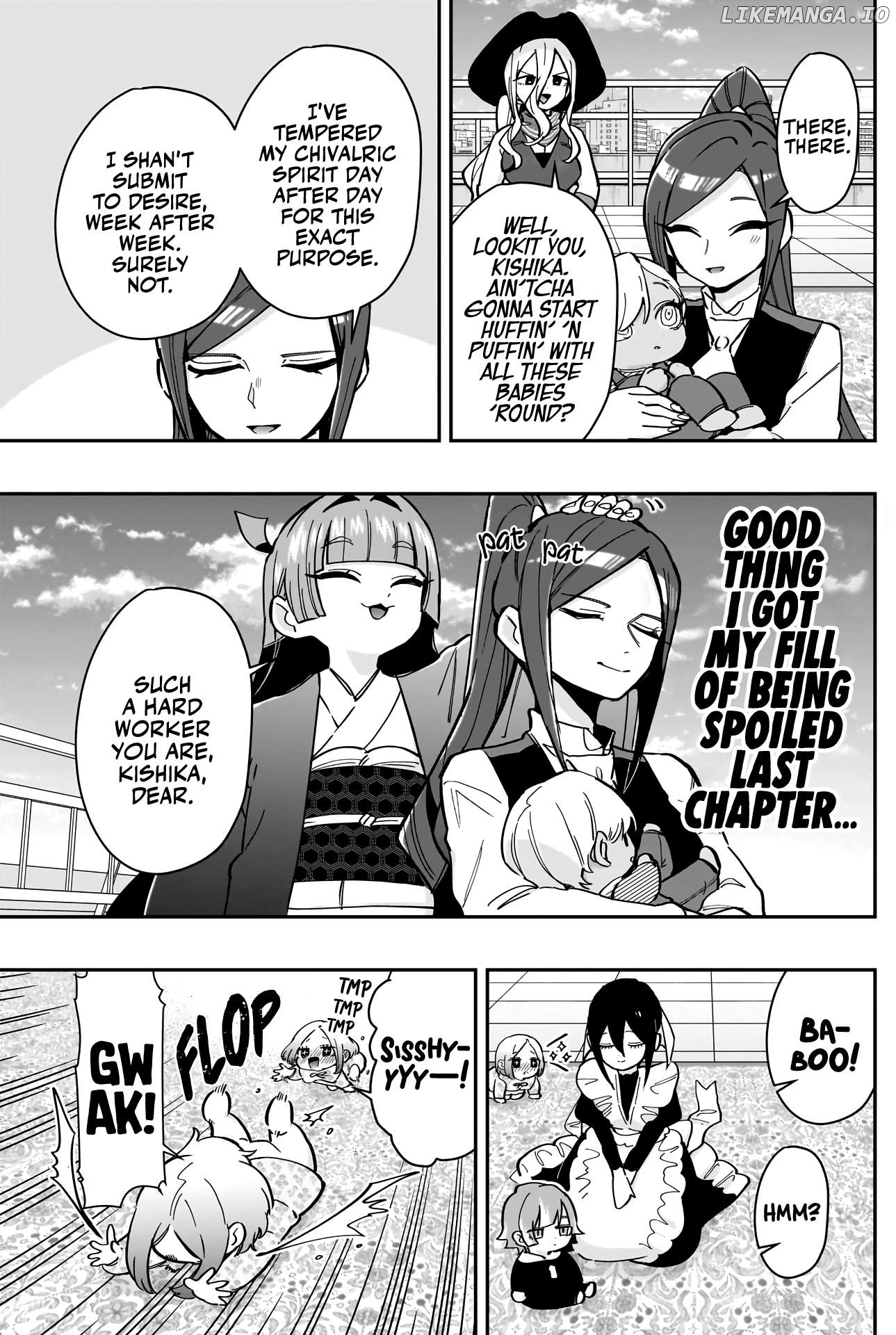 The 100 Girlfriends Who Really, Really, Really, Really, Really Love You Chapter 167 - page 10