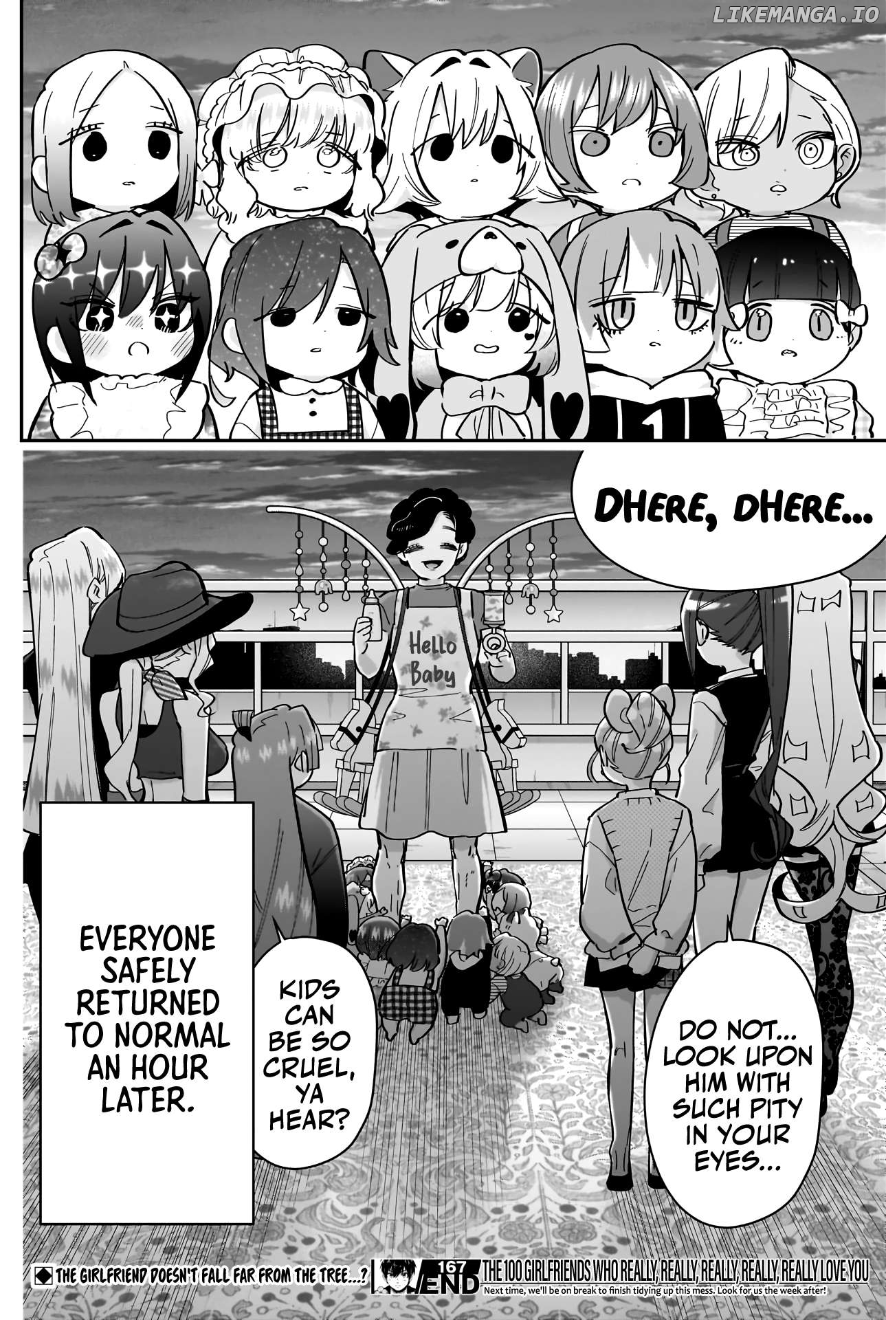 The 100 Girlfriends Who Really, Really, Really, Really, Really Love You Chapter 167 - page 21