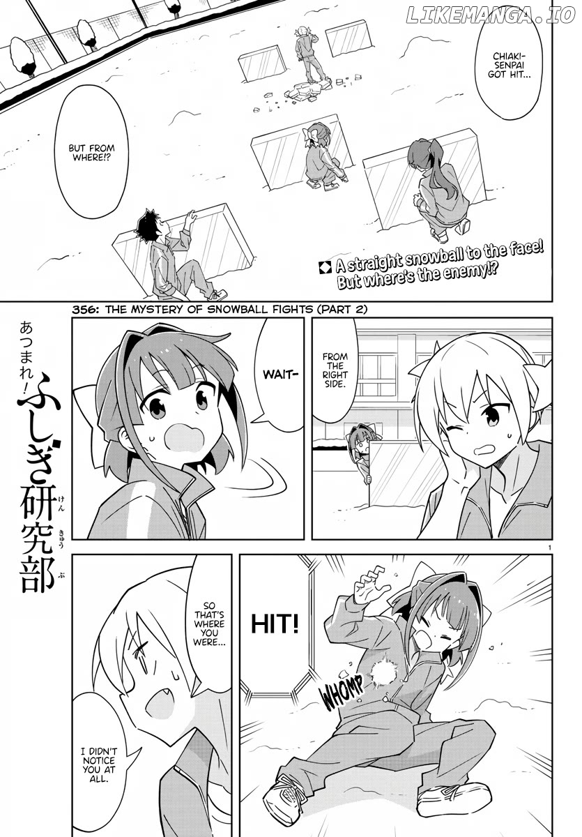 Atsumare! Fushigi Kenkyu-Bu Chapter 356 - page 1