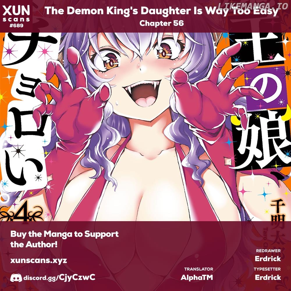 The Demon King’s Daughter Is Way Too Easy Chapter 56 - page 1