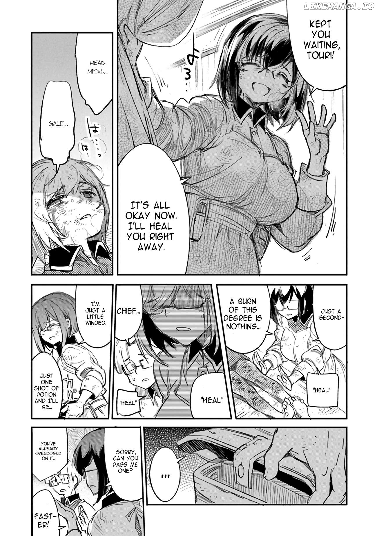 Ts Eiseihei-San No Senjou Nikki Chapter 6 - page 8