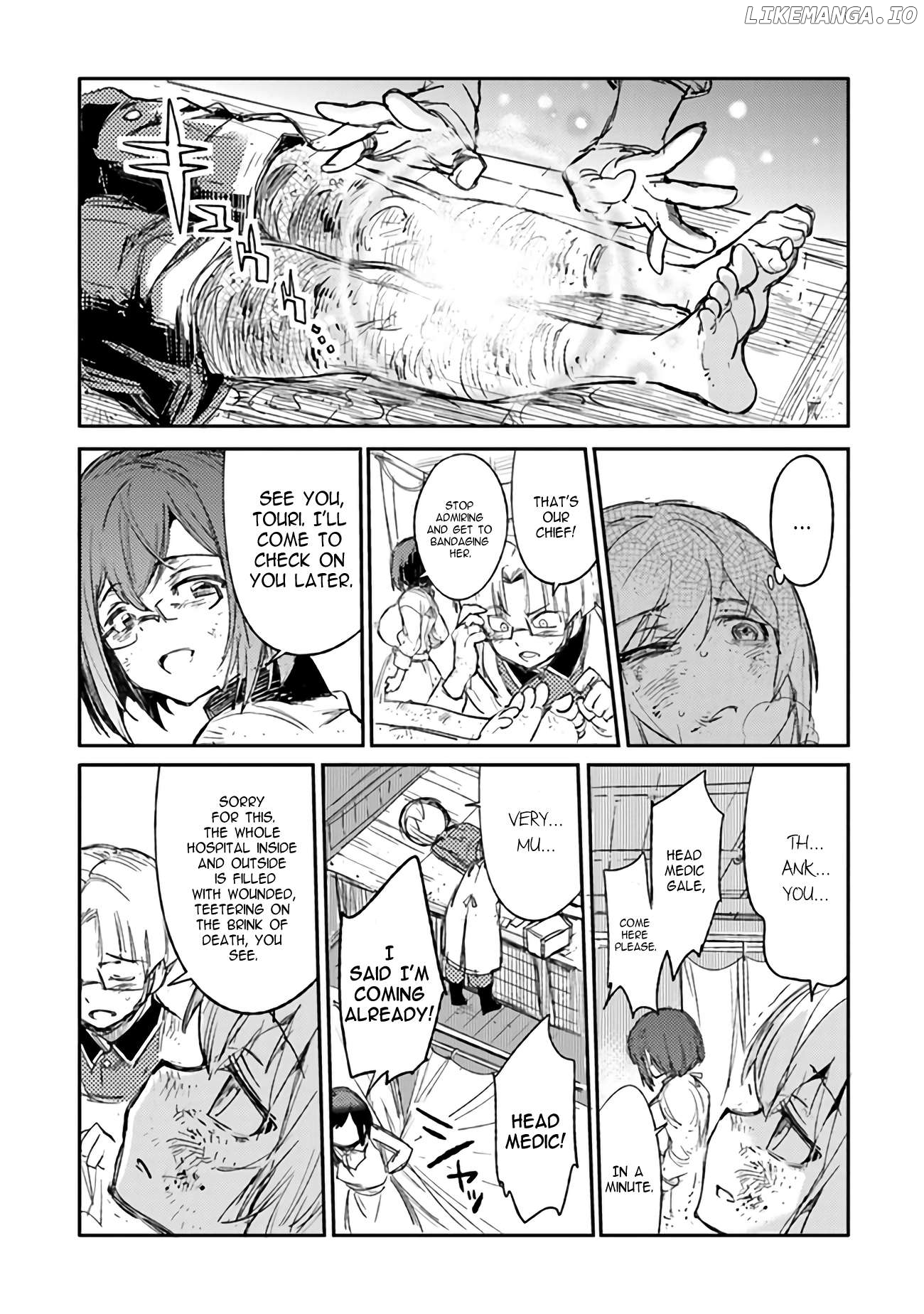 Ts Eiseihei-San No Senjou Nikki Chapter 6 - page 10