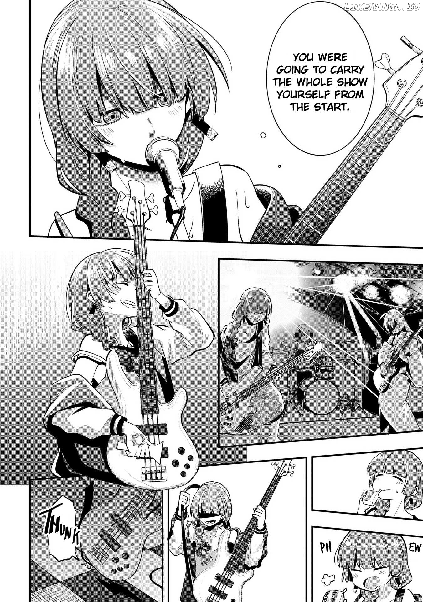 Bocchi The Rock! Gaiden Hiroi Kikuri No Fukazake Nikki Chapter 15 - page 17