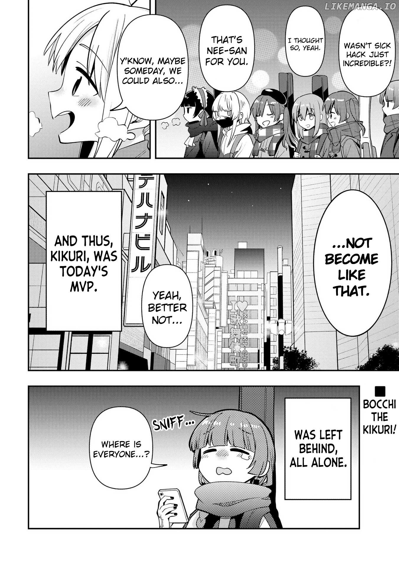 Bocchi The Rock! Gaiden Hiroi Kikuri No Fukazake Nikki Chapter 15 - page 21