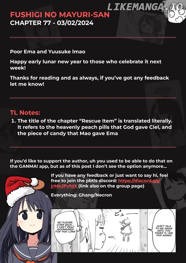Fushigi no Mayuri-san Chapter 77 - page 5