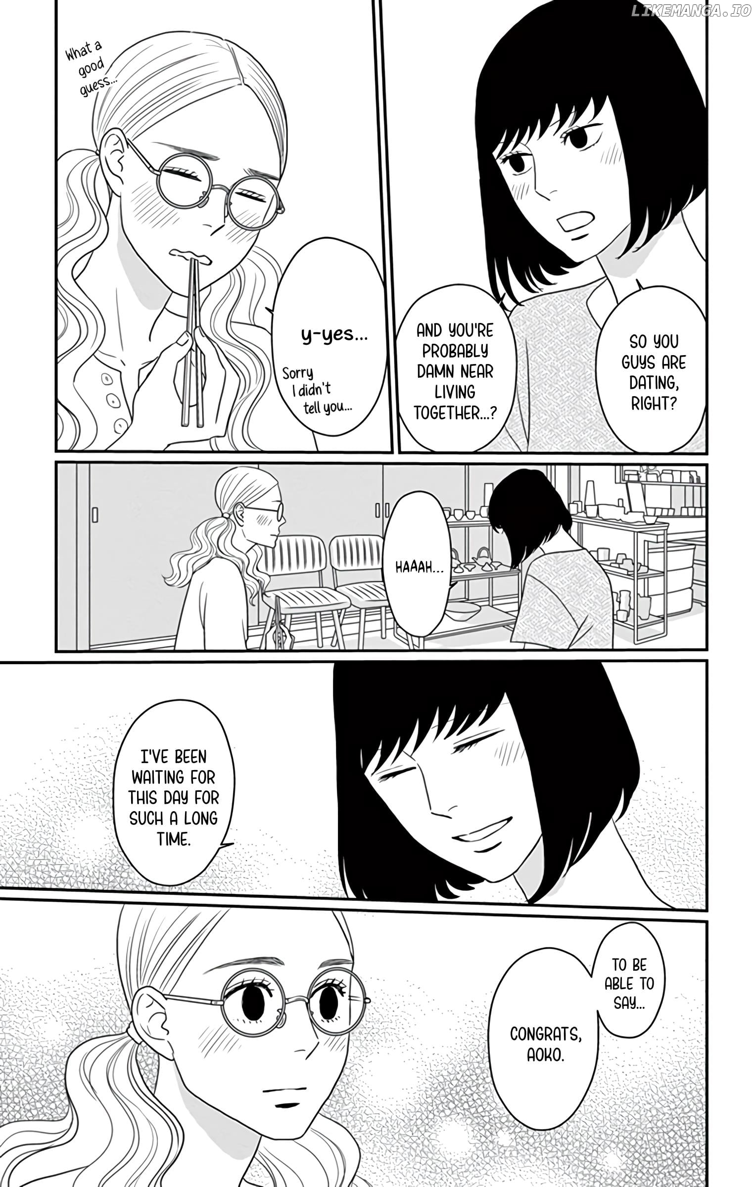 Ao No Hana Utsuwa No Mori Chapter 28 - page 10