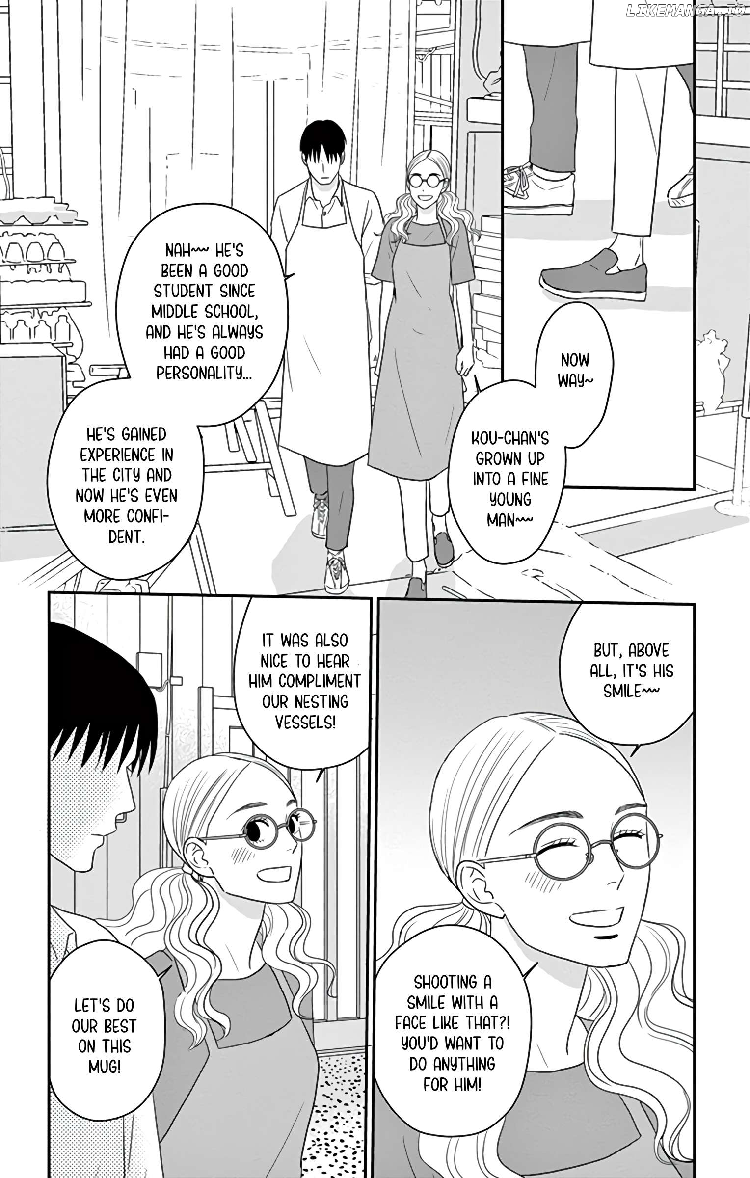 Ao No Hana Utsuwa No Mori Chapter 29 - page 14
