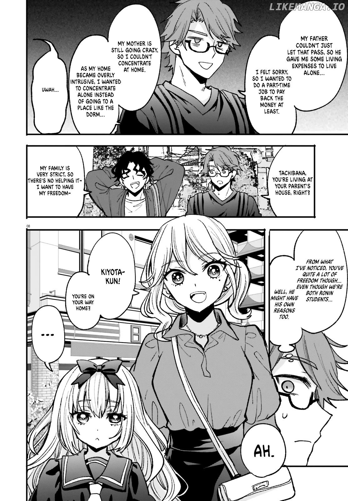 Zettai Ni Yuuwaku Sarenai Otoko Vs Zettai Ni Yuuwaku Suru Onna Chapter 5 - page 8