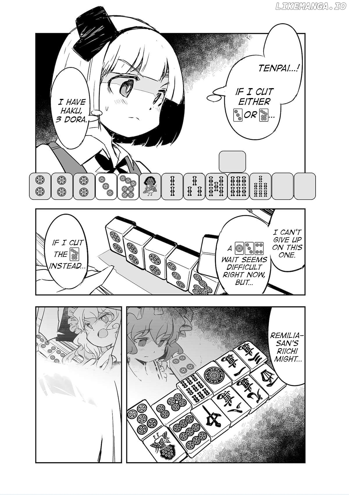 Touhou ~ The Tiles That I Cannot Cut Are Next To None! (Doujinshi) Chapter 32 - page 21