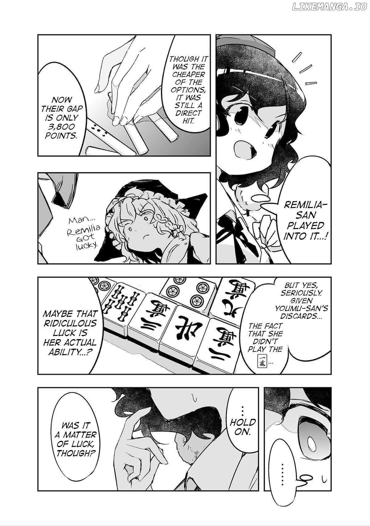 Touhou ~ The Tiles That I Cannot Cut Are Next To None! (Doujinshi) Chapter 32 - page 10