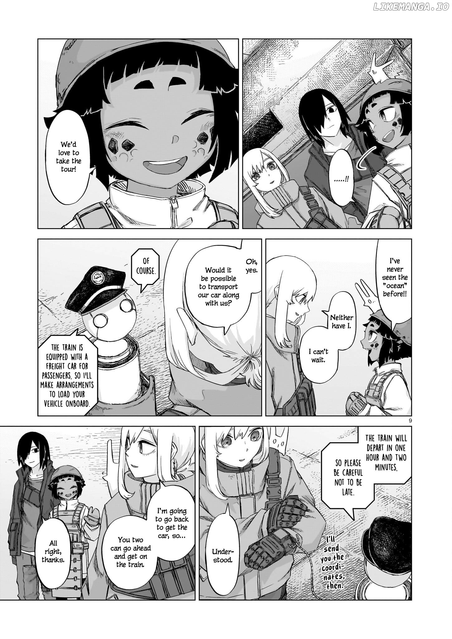 Usuzumi no Hate Chapter 15 - page 9