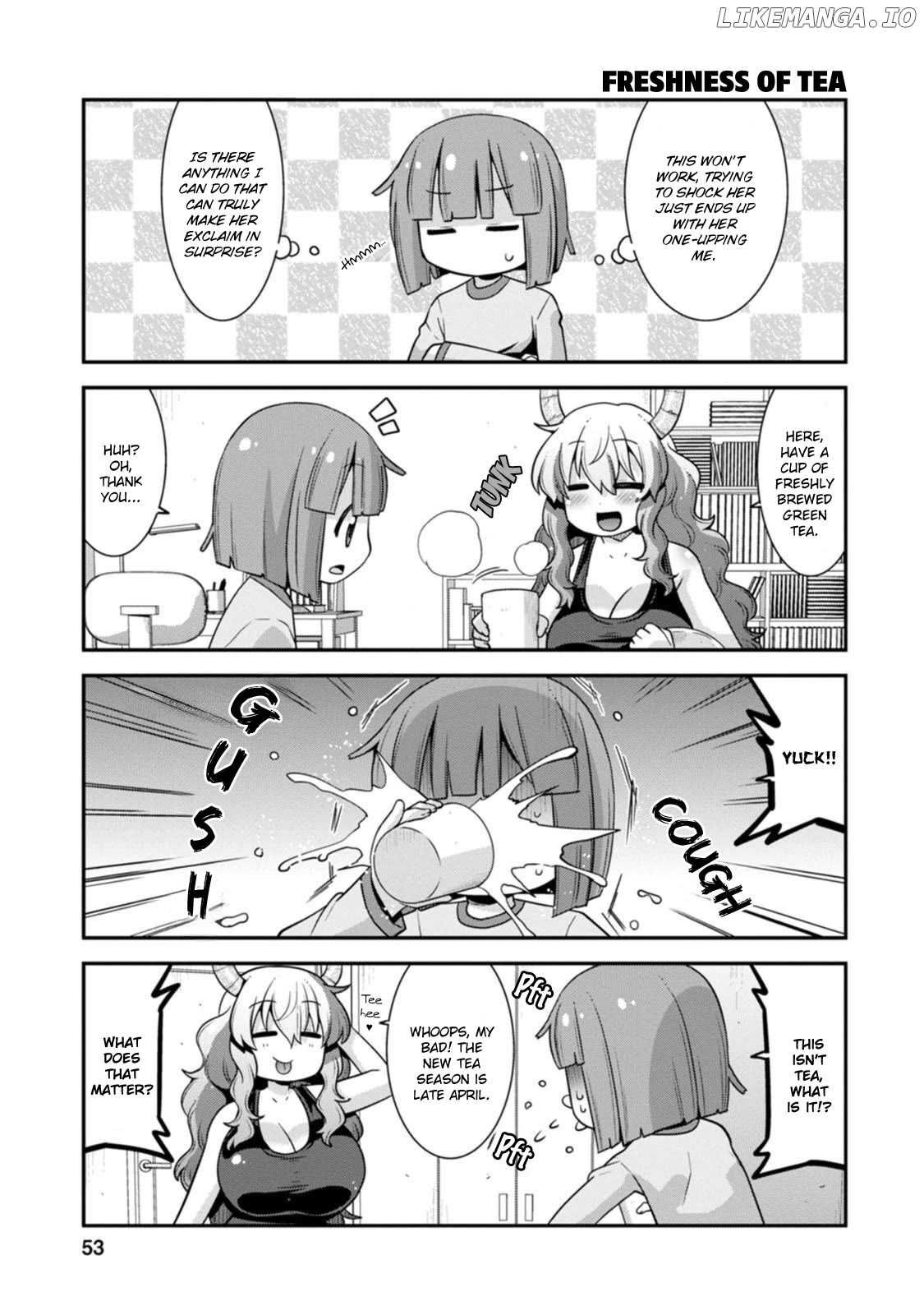Miss Kobayashi's Dragon Maid: Lucoa is my xx Chapter 39 - page 3