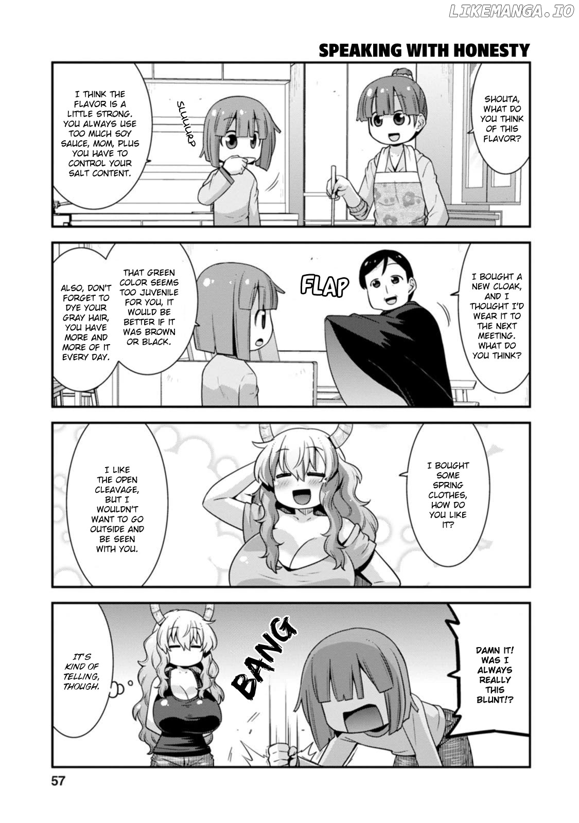 Miss Kobayashi's Dragon Maid: Lucoa is my xx Chapter 39 - page 7