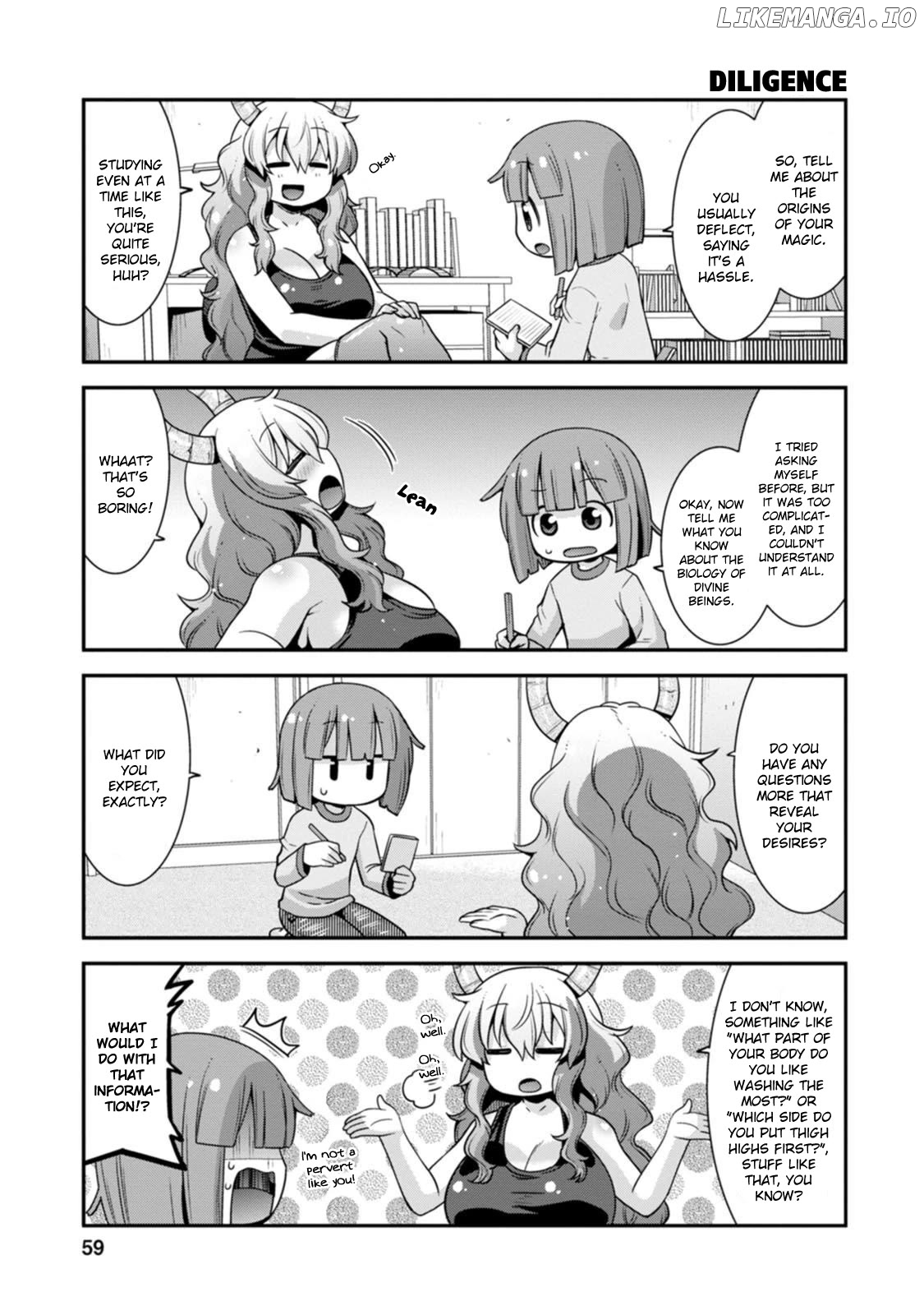 Miss Kobayashi's Dragon Maid: Lucoa is my xx Chapter 39 - page 9