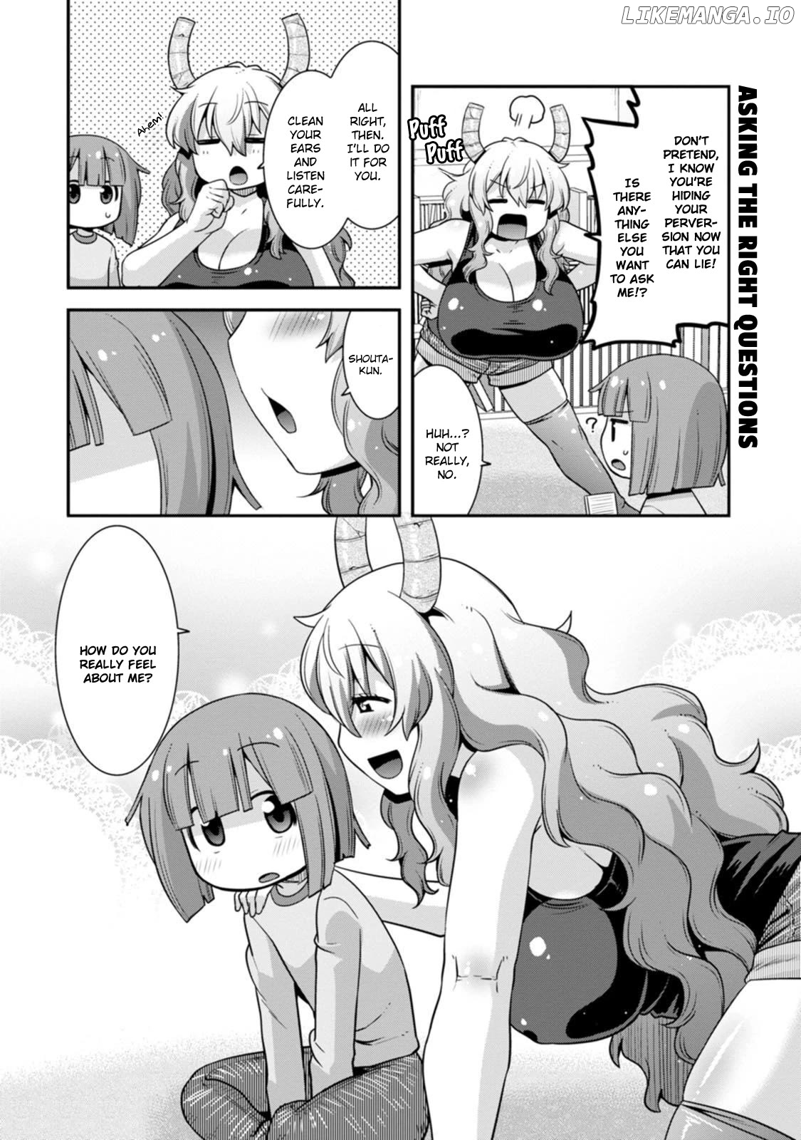 Miss Kobayashi's Dragon Maid: Lucoa is my xx Chapter 39 - page 10