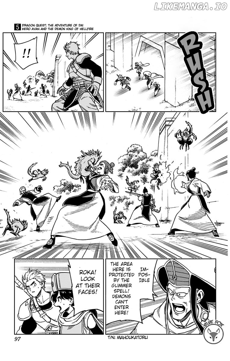Dragon Quest The Great Adventure Of Dai – Avan The Brave And The Demon King Of Hellfire Chapter 18 - page 41