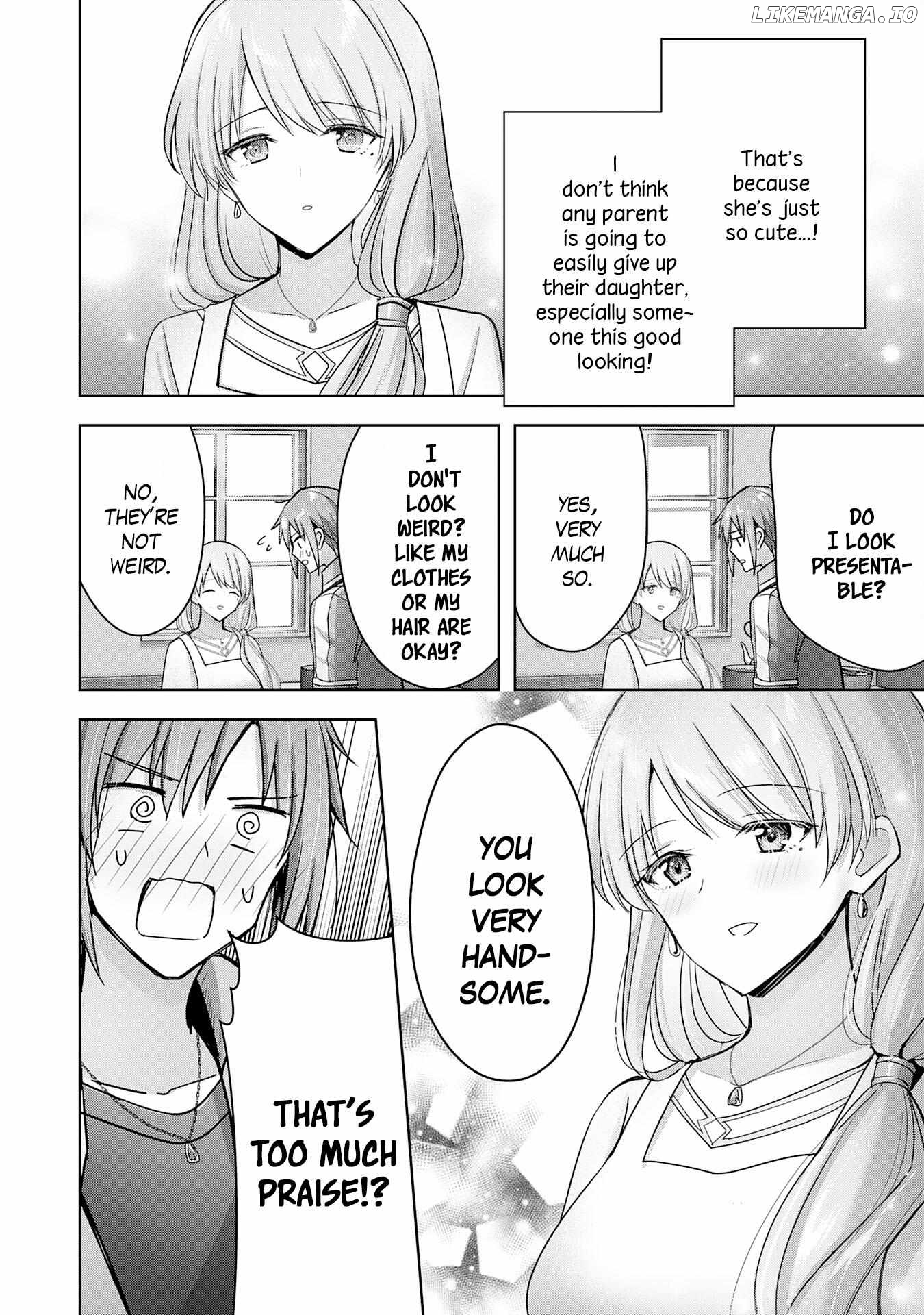 Uketsukejo Ni Kokuhaku Shitakute Guild Ni Kayoitsumetara Eiyu Ni Natteta Chapter 25 - page 28