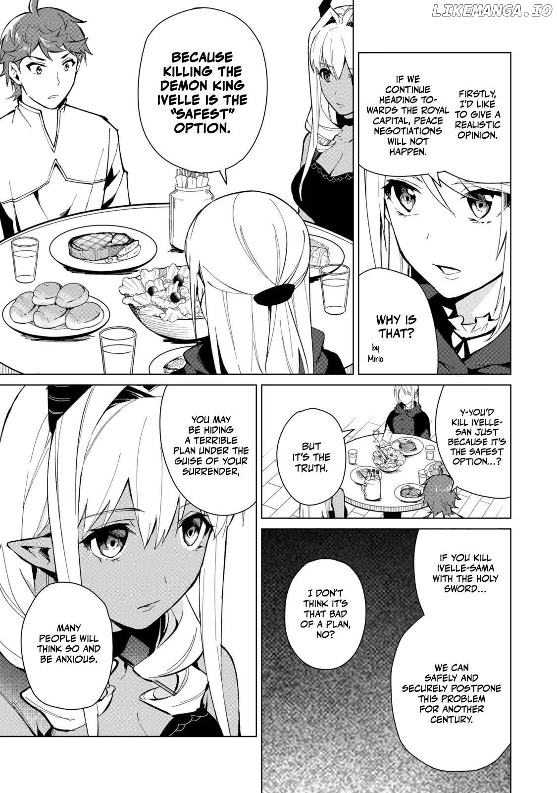 A Story About A Hero Exterminating A Dragon-Class Beautiful Girl Demon Queen, Who Has Very Low Self-Esteem, With Love! Chapter 18 - page 10