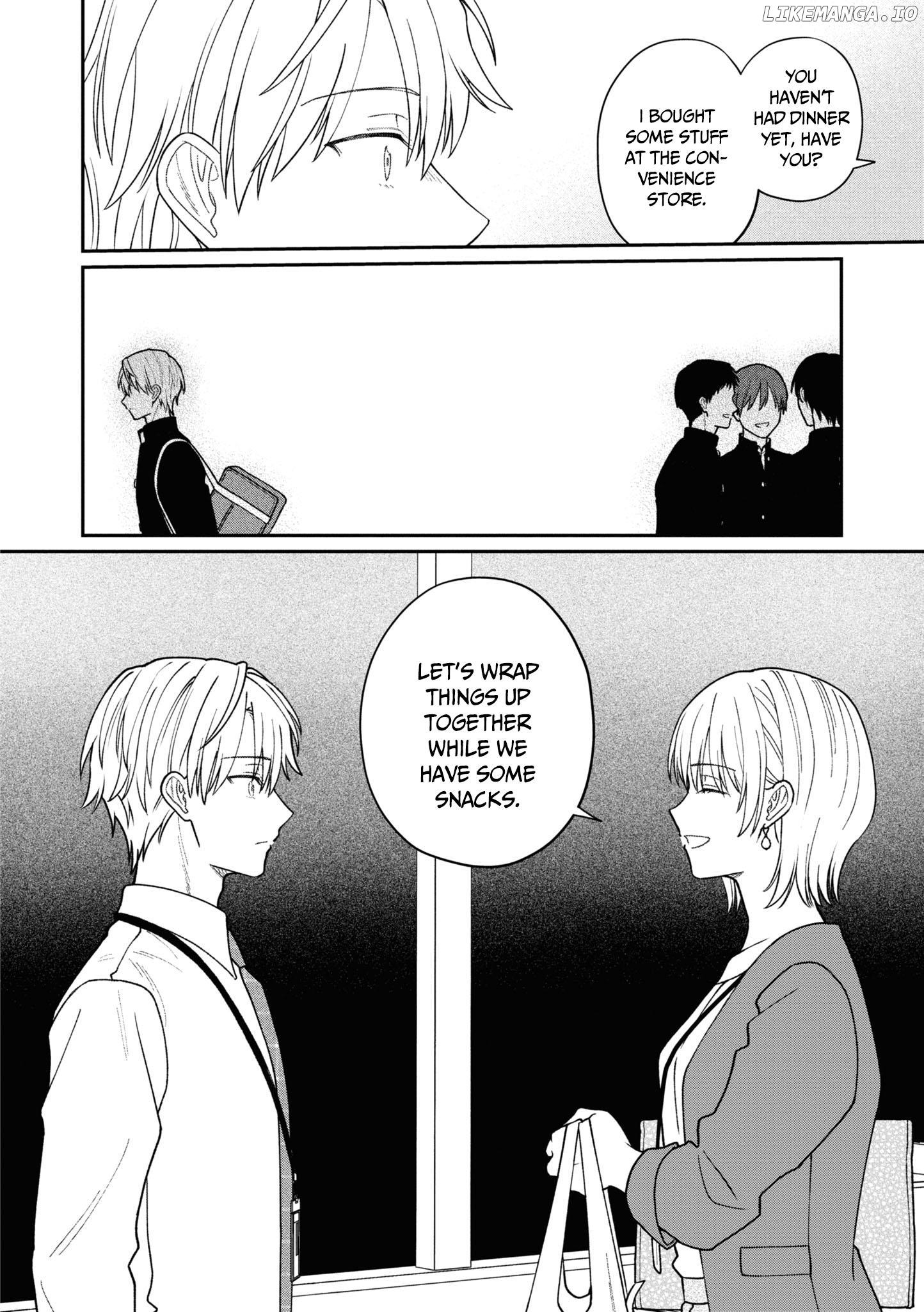 The New-Hire Who Could "Read" Emotions and the Unsociable Senpai Chapter 35 - page 13