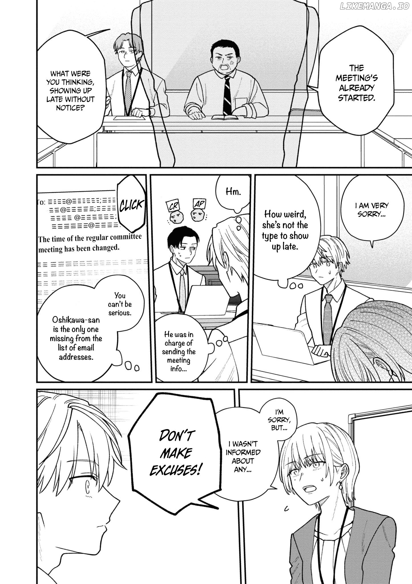 The New-Hire Who Could "Read" Emotions and the Unsociable Senpai Chapter 35 - page 5