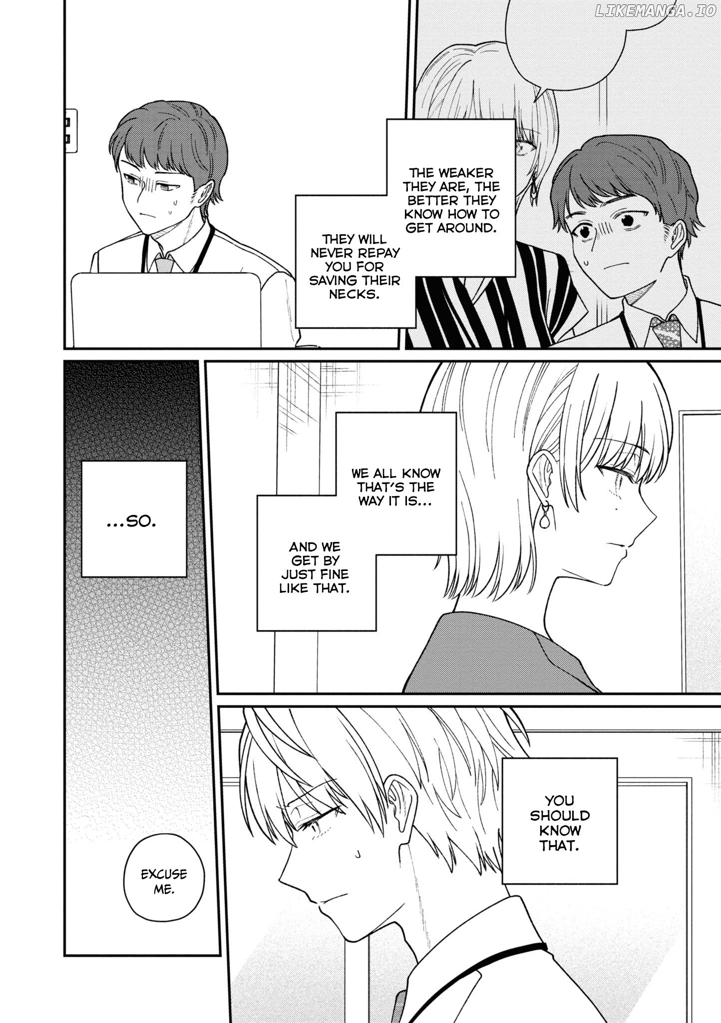 The New-Hire Who Could "Read" Emotions and the Unsociable Senpai Chapter 35 - page 7