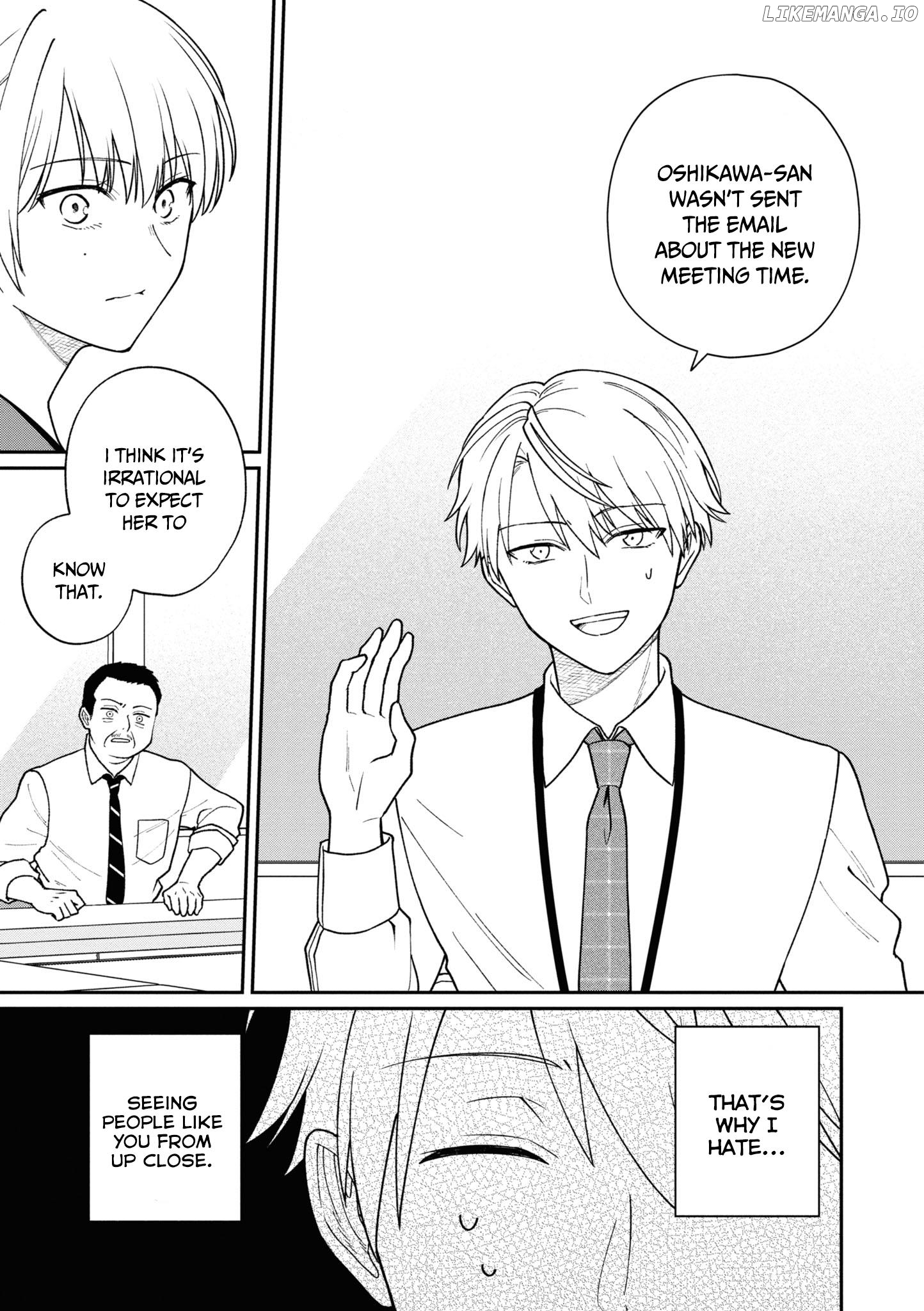 The New-Hire Who Could "Read" Emotions and the Unsociable Senpai Chapter 35 - page 8