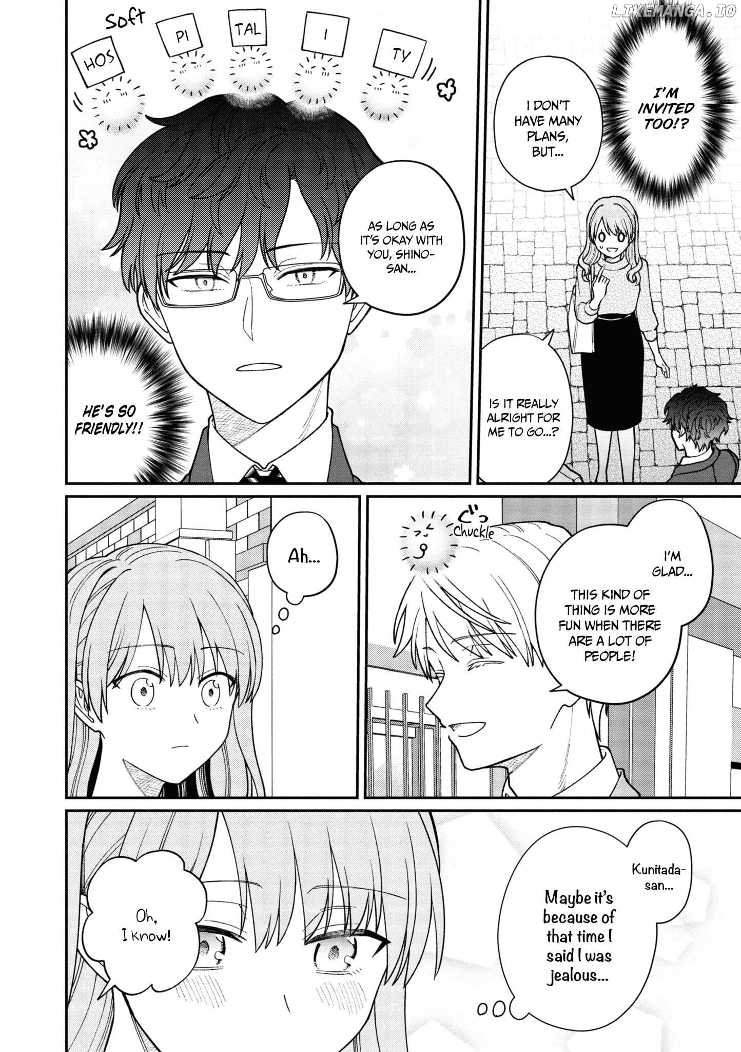 The New-Hire Who Could "Read" Emotions and the Unsociable Senpai Chapter 36 - page 5