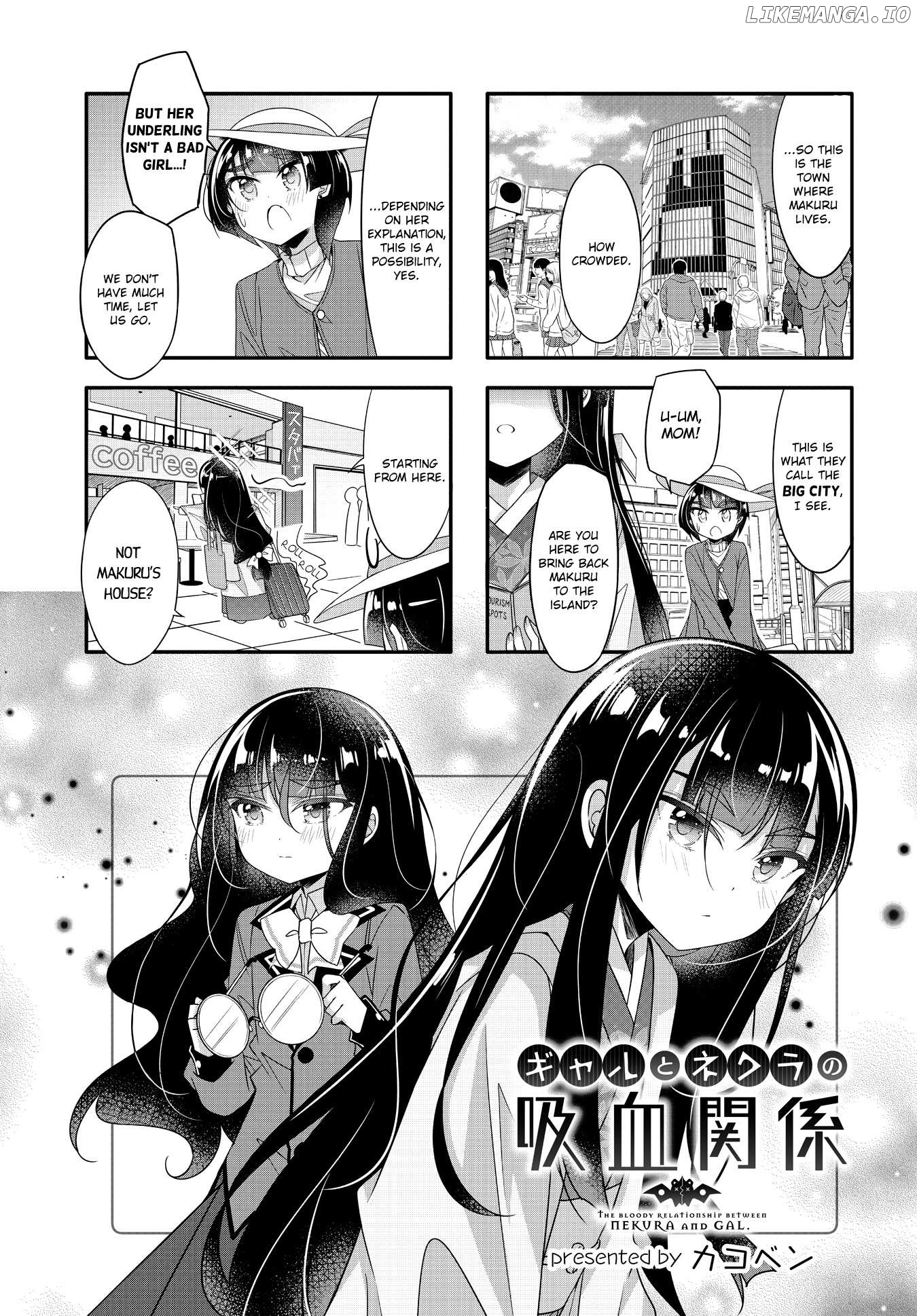 Gyaru To Nekura No Kyuuketsu Kankei Chapter 21 - page 1