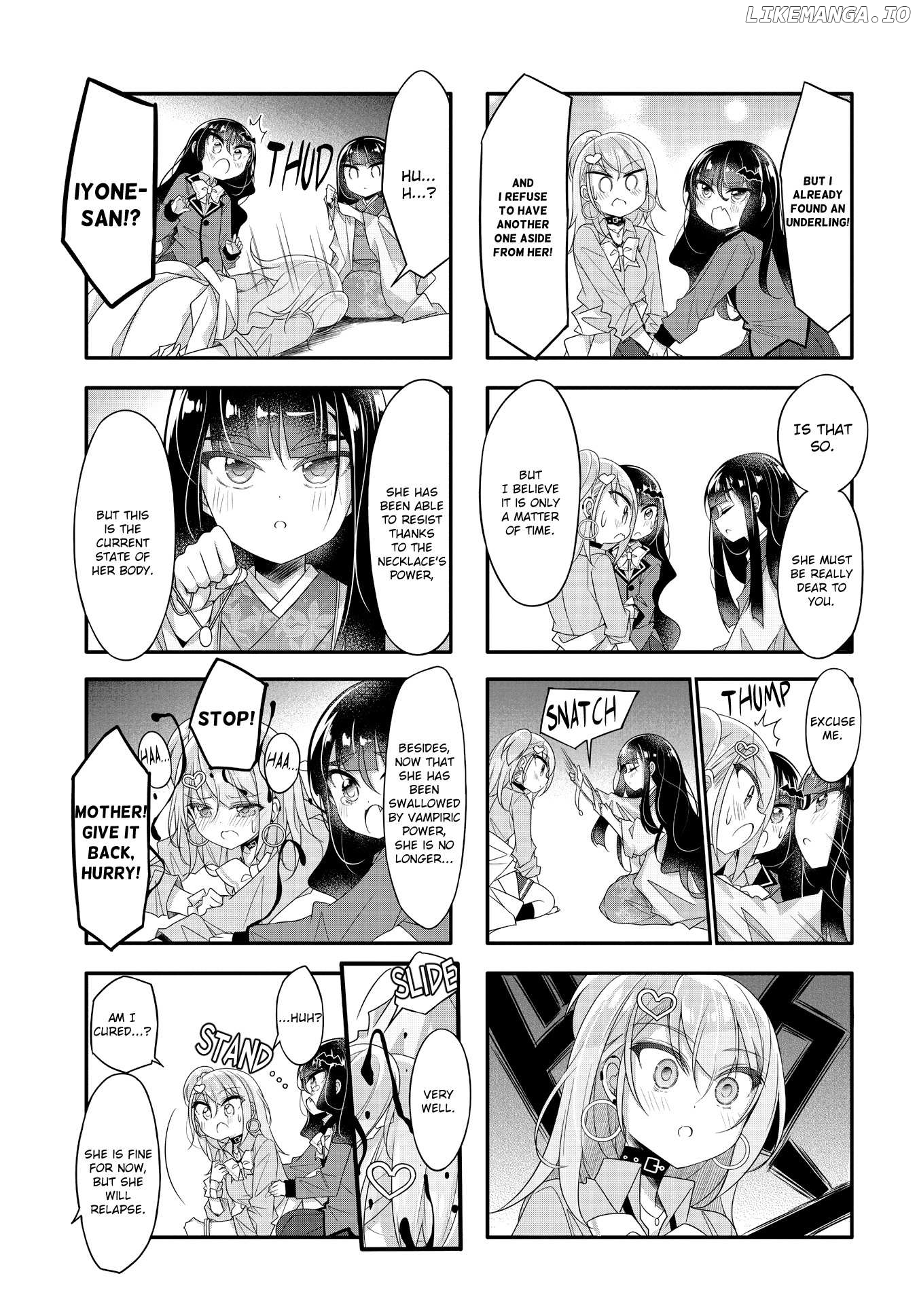 Gyaru To Nekura No Kyuuketsu Kankei Chapter 21 - page 7