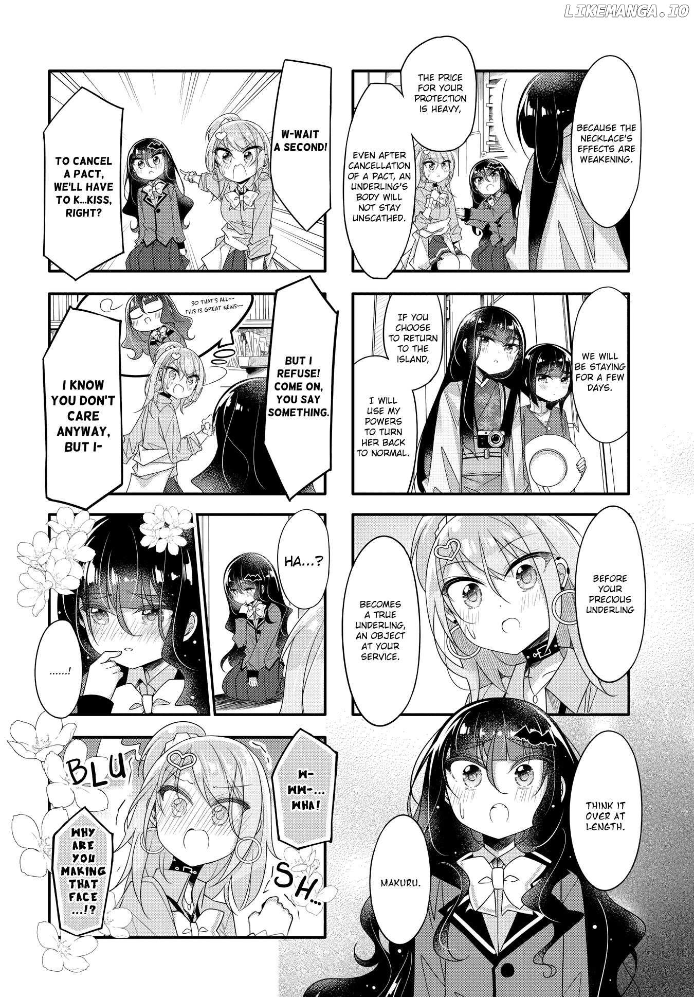 Gyaru To Nekura No Kyuuketsu Kankei Chapter 21 - page 8