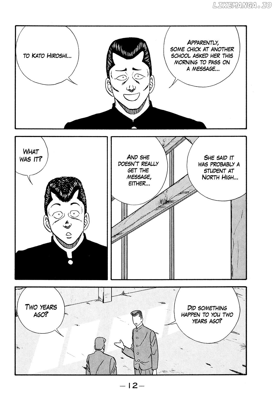 Be-Bop-Highschool Chapter 176 - page 12