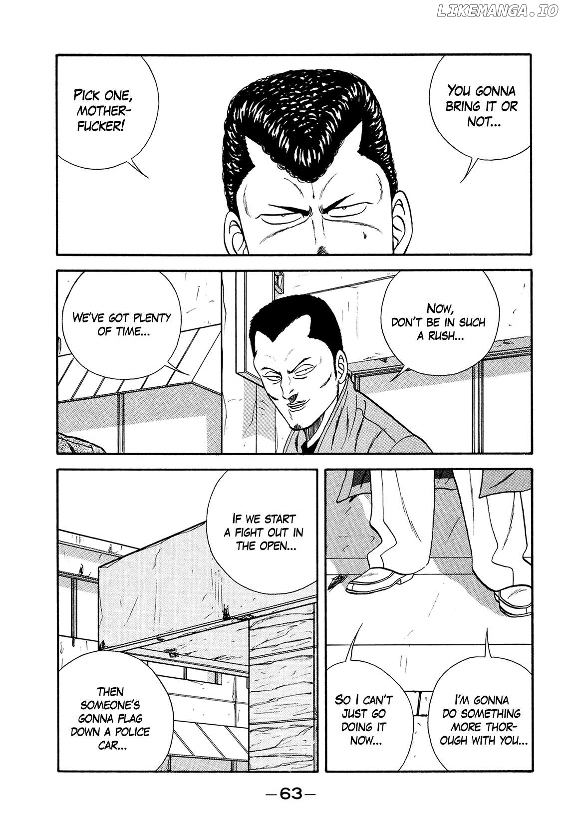 Be-Bop-Highschool Chapter 176 - page 63