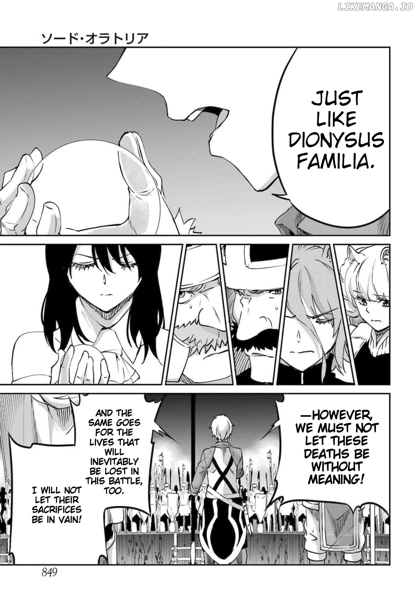 Dungeon Ni Deai O Motomeru No Wa Machigatte Iru Darou Ka Gaiden – Sword Oratoria Chapter 116 - page 15