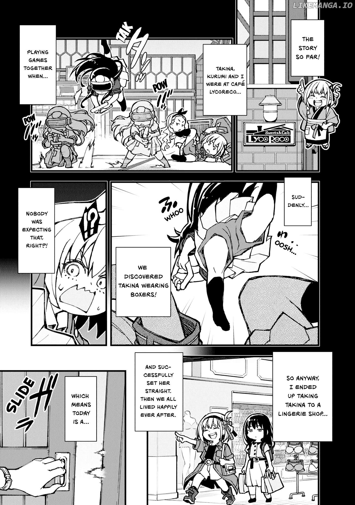Lycoris Recoil Koushiki Comic Anthology: Reload Chapter 3 - page 1