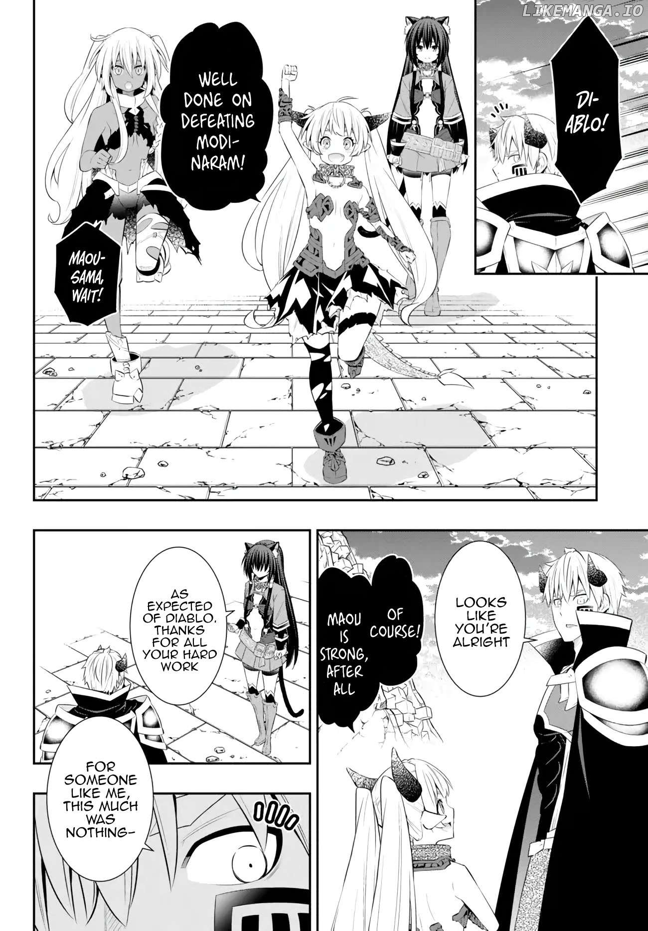 Isekai Maou to Shoukan Shoujo Dorei Majutsu Chapter 102.1 - page 7