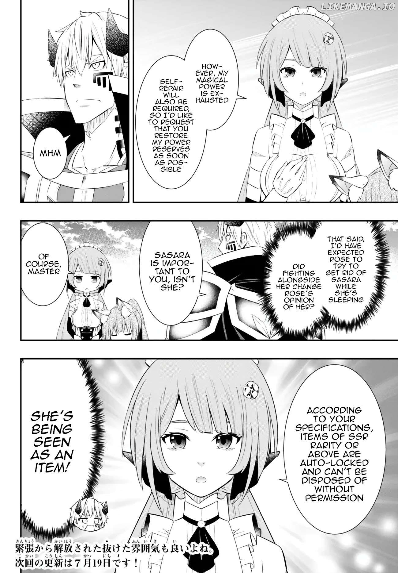 Isekai Maou to Shoukan Shoujo Dorei Majutsu Chapter 102.2 - page 15