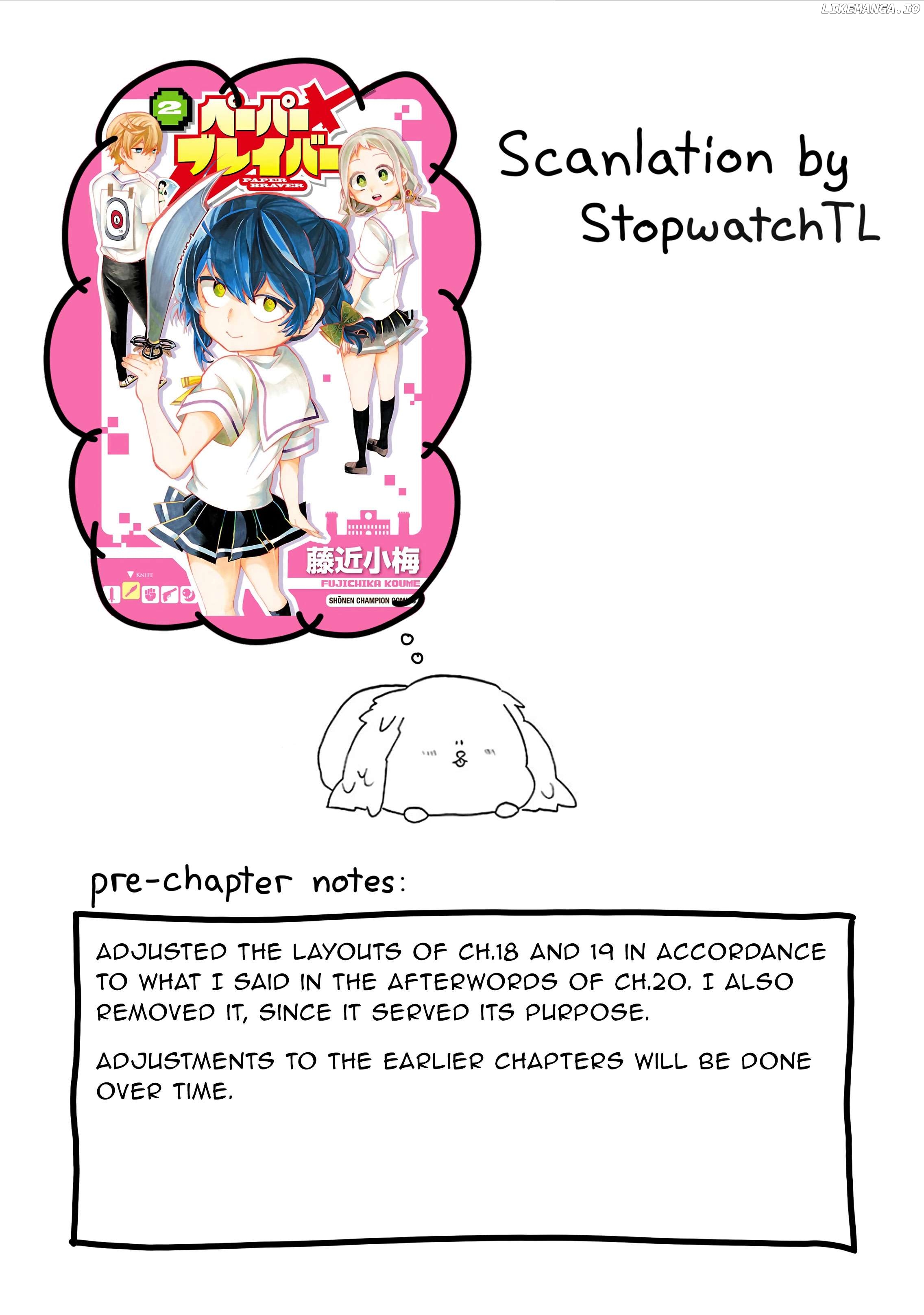 Paper Braver Chapter 21 - page 1
