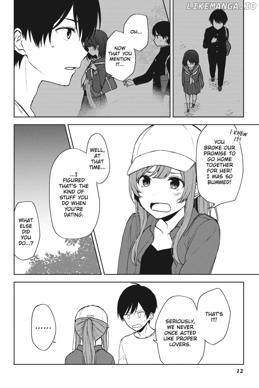 When I Rescued a Beautiful Girl Who Was About to Be Mol*sted, It Was My Childhood Friend Sitting Next to Me Chapter 40 - page 13