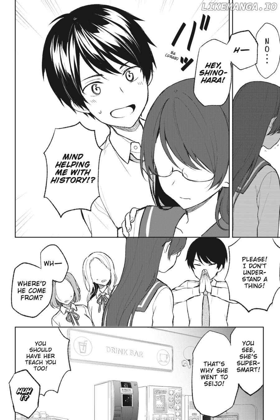 When I Rescued a Beautiful Girl Who Was About to Be Mol*sted, It Was My Childhood Friend Sitting Next to Me Chapter 44 - page 12