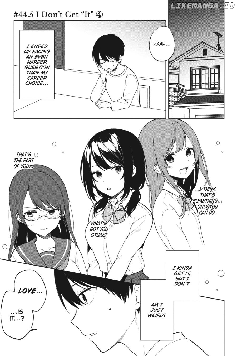 When I Rescued a Beautiful Girl Who Was About to Be Mol*sted, It Was My Childhood Friend Sitting Next to Me Chapter 44.5 - page 1
