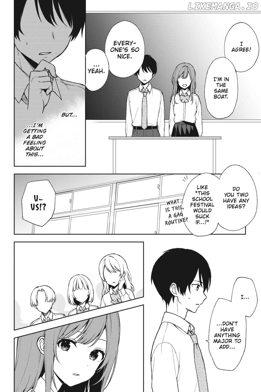 When I Rescued a Beautiful Girl Who Was About to Be Mol*sted, It Was My Childhood Friend Sitting Next to Me Chapter 46 - page 14