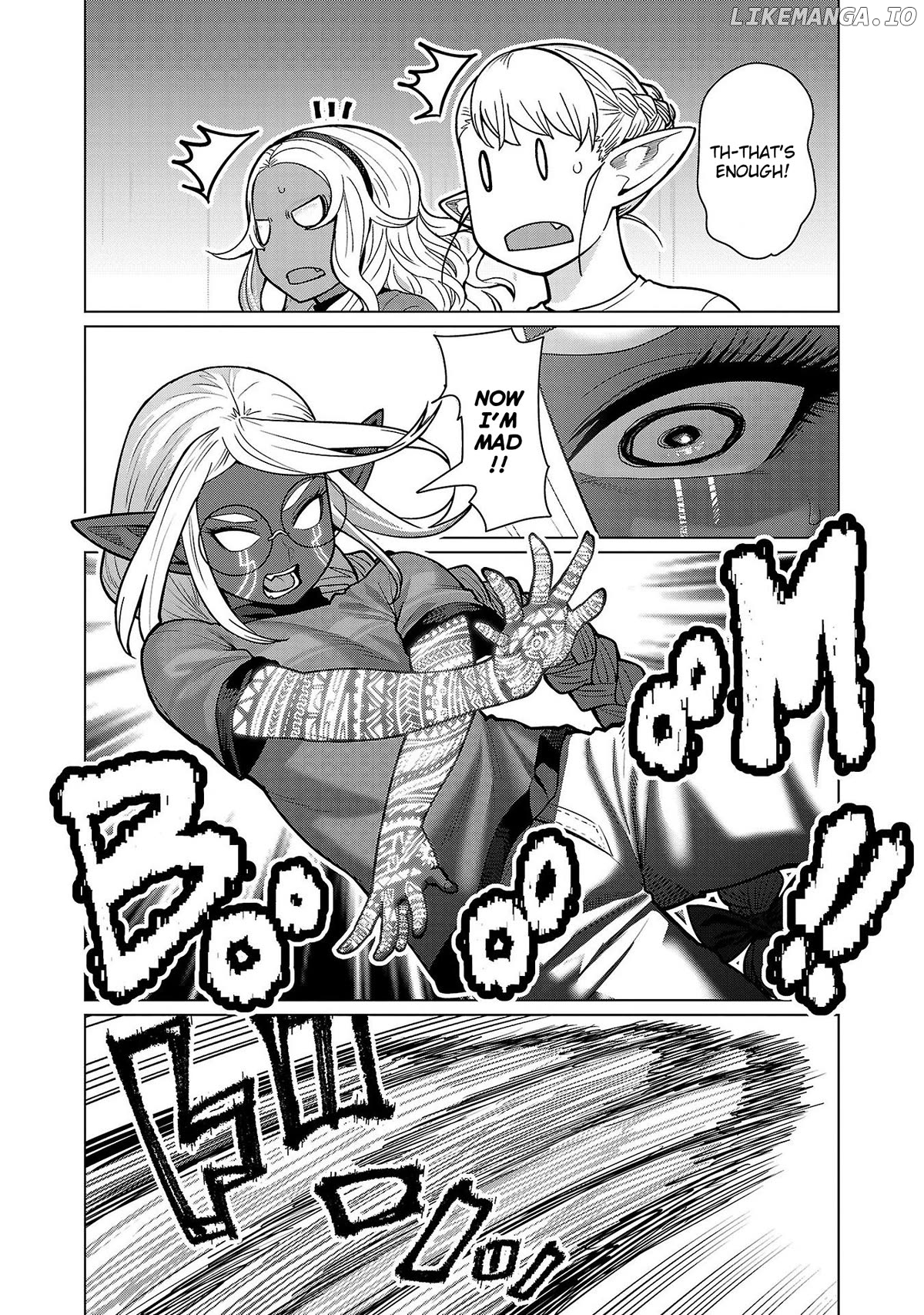 Shin Elf-san wa Yaserarenai. Chapter 14 - page 19